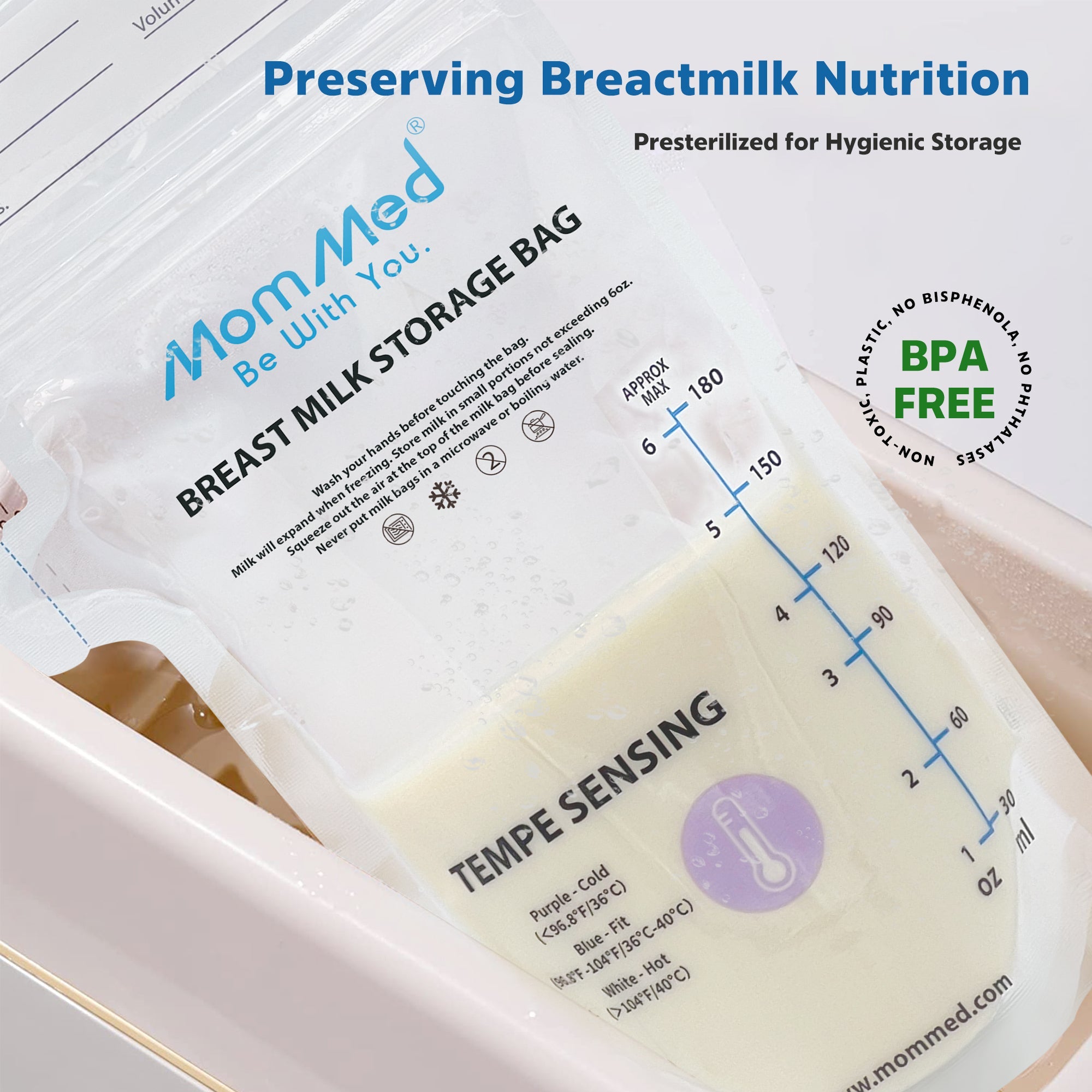 Breastmilk Storage Bags-60pcs