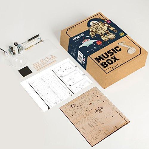 3D Wooden Puzzle Music Box | Orpheus