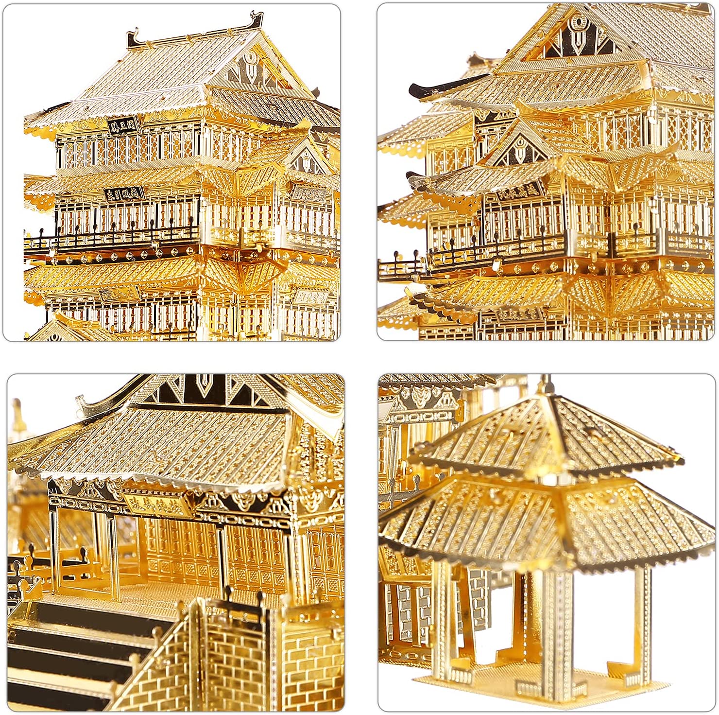 SmartBabyKid™ 3D Tengwang Pavilion Metal Model Kit