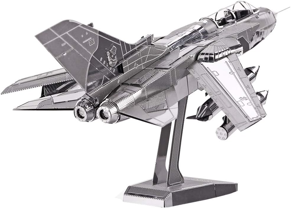 SmartBabyKid™ 3D Tornado Fighter Jet Military Airplane Metal Models Kits