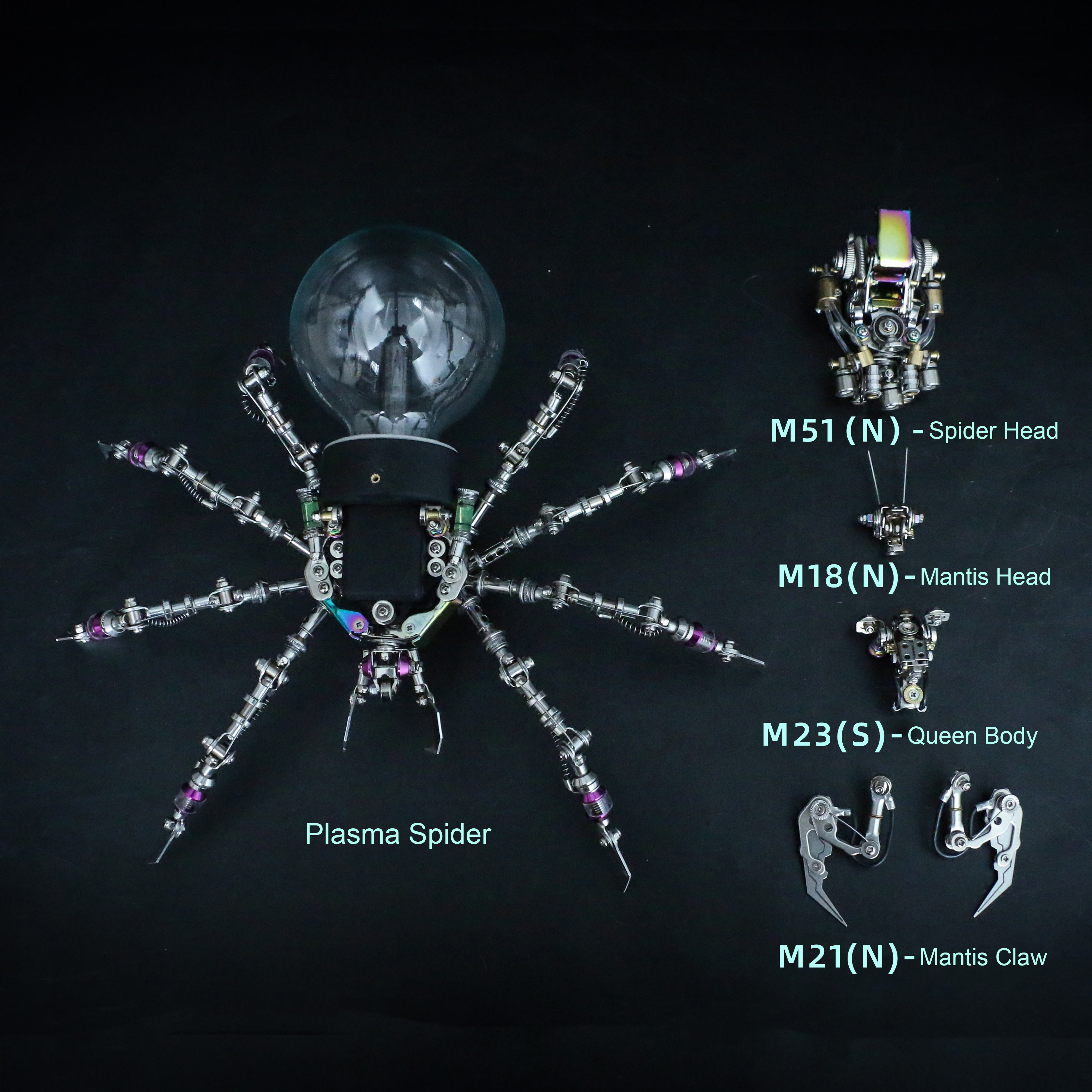 SmartBabyKid Mecrob Plasma Spider Upgrade Kit